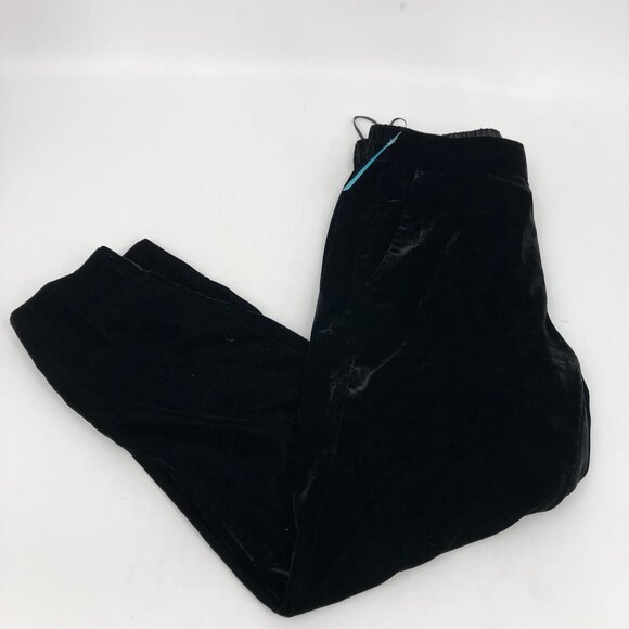 J. Crew Black High Rise Velvet Pants | Regular Size 4 - Picture 5 of 6